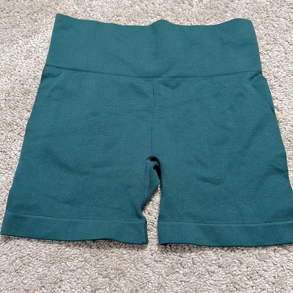 Zyia active seamless shorts Green Medium Biker
